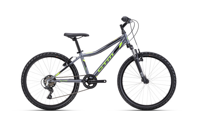 CTM BERRY - matná sivá / neónovozelená 13, 2025 