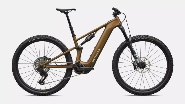 Specialized Turbo Levo R Comp - S4, Satin Burnt Gold Metallic / Sandstone Metallic, 2026 