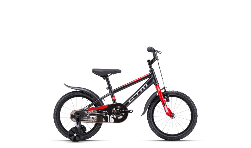 CTM TOMMY - matt black / red, 2025 