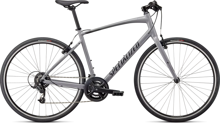 Specialized SIRRUS 1.0 - S, Gloss Cool Grey / Smoke / Satin Black Reflective, 2023
