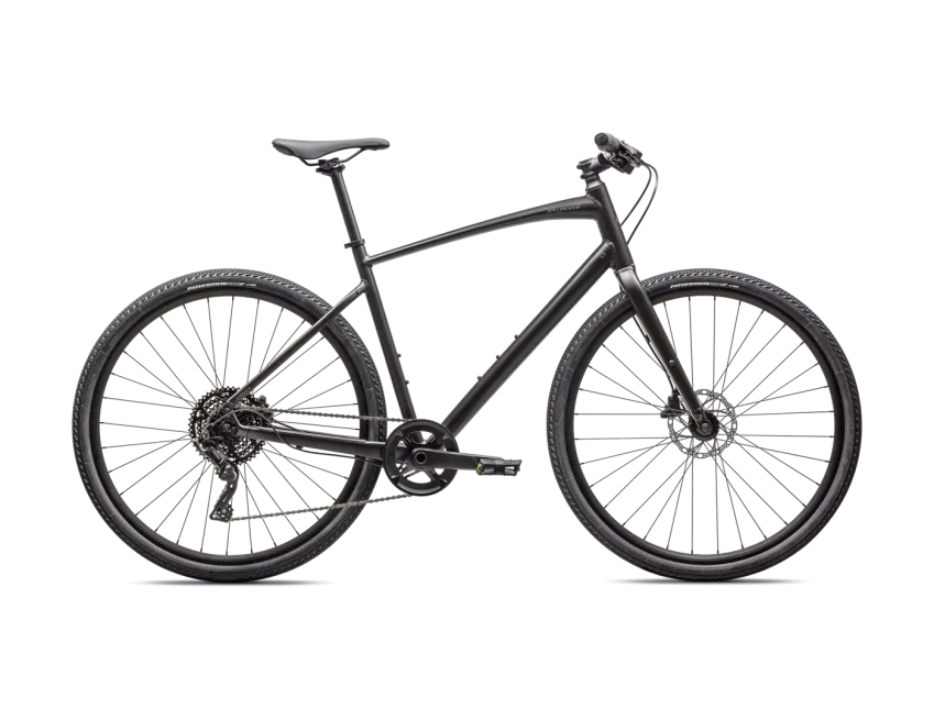 Specialized Sirrus X 3.0 - L, Satin Obsidian / Rook Reflecterend, 2025