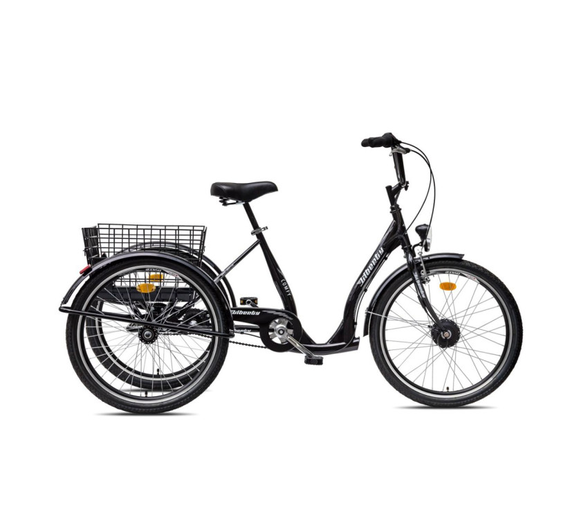 LIBERTY COMFY e-tricycle 24" 3spd, anthracite, 2026