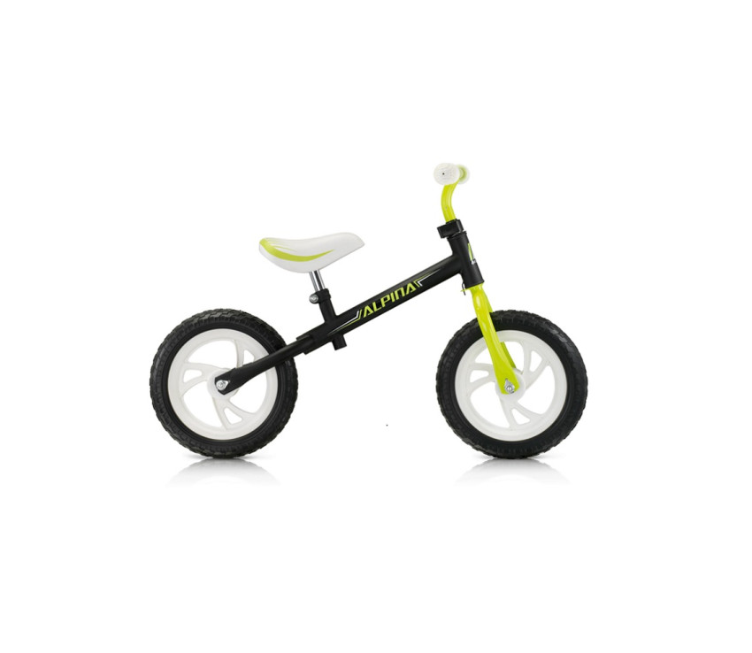 Children's bicycle ALPINA TORNADO Black-Green, 2026