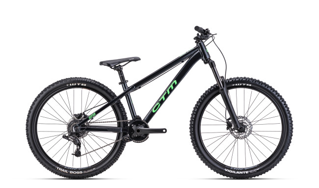 CTM RAPTOR 2.0 - black pearl / neon green 13", 2024