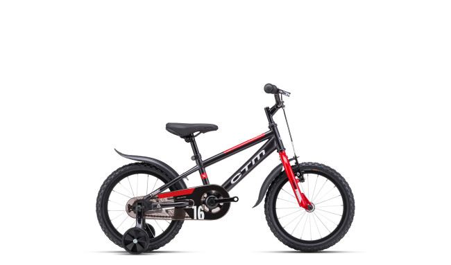 CTM TOMMY - matt black / red, 2025 