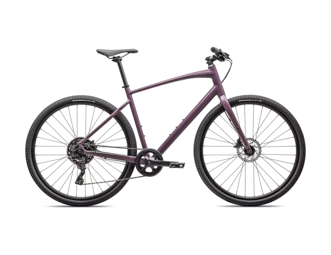 Specialized SIRRUS X 2.0 - M, Satijn Gegoten Lila / Asgrauw Reflecterend, 2025