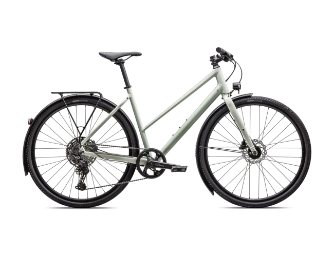 Specialized Sirrus X 3.0 Step-Through EQ - M,Gloss Spruce / White Sage Reflective, 2025