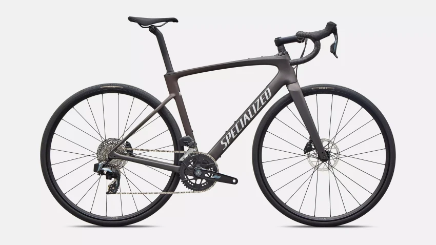 Specialized Roubaix SL8 Comp - L/56, Satin Warm Smoke Metallic / Dolomite Metallic, 2027