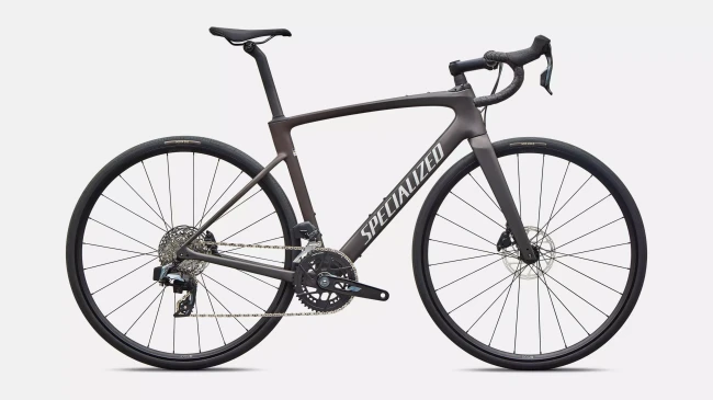 Specialized Roubaix SL8 Comp - L/56, Satin Warm Smoke Metallic / Dolomite Metallic, 2027