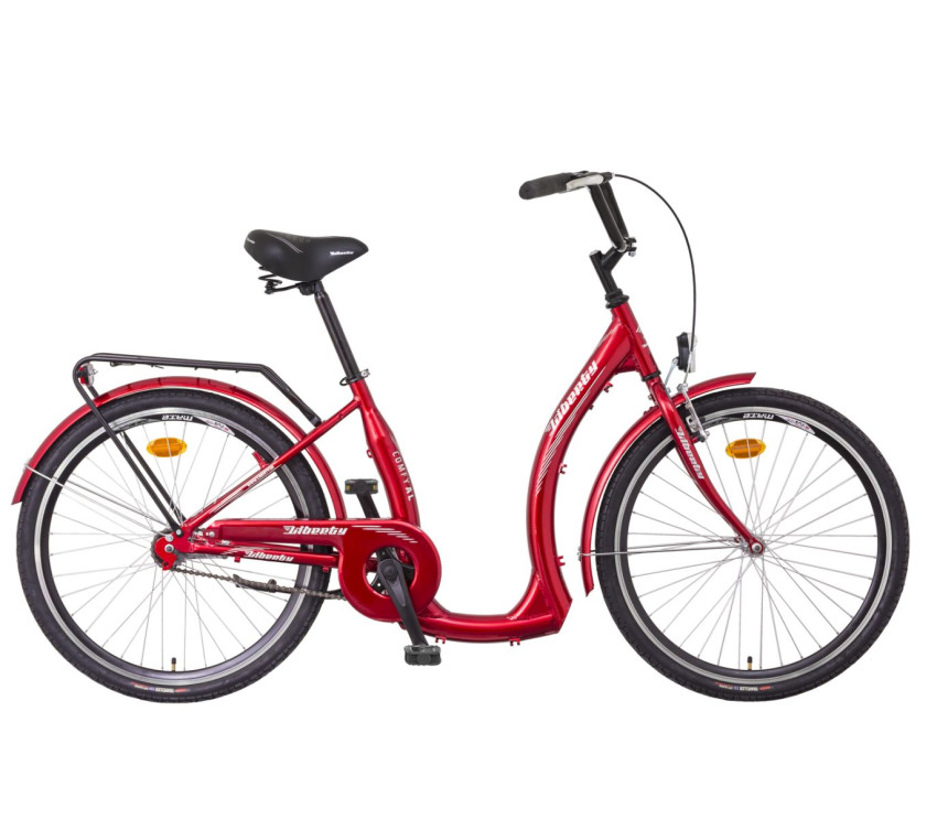 LIBERTY COMFY AL 26" 1spd, red, 2025