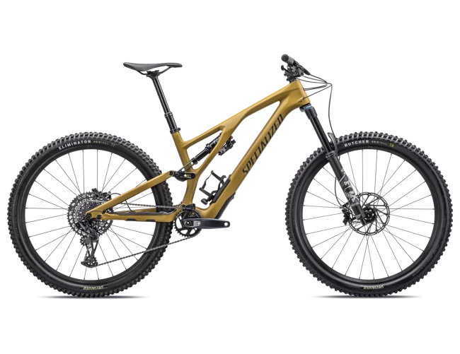 Specialized Stumpjumper EVO COMP - S3, SATIN HARVEST GOLD / MIDNIGHT SHADOW, 2024 TESTBIKE