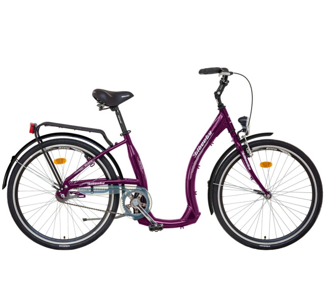 LIBERTY COMFY AL 26" 1spd, fioletowy, 2025