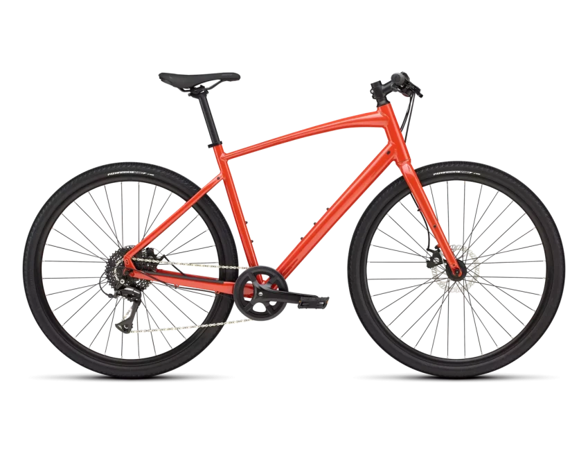 Specialized Sirrus X 1.0 - S, Gloss Deep Orange / Redwood Reflective, 2025