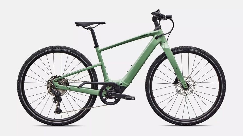 Specialized Turbo Vado SL 2 4.0 - L, Gloss Pistachio / Oak green Metallic Frost Reflective, 2027