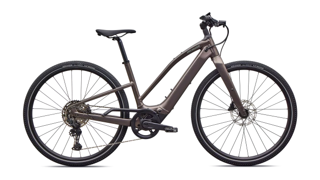 Specialized Turbo Vado SL 2 4.0 Step-Through - S, Satin Gun Metal / Agave Grey Frost Reflective, 2027