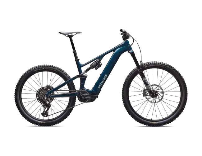 Specialized Turbo Levo 4 Comp Alloy - S2, Gloss Deep Lake Metallic / Dune White, 2026 