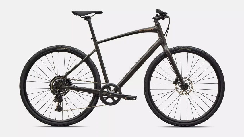 Specialized Sirrus X 2.0 - M, Gloss Metallic Obsidian / Burnt Gold Metallic Frost Reflective, 2027
