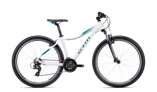 CTM CHARISMA 1.0 27,5 - biela perleť / mint L (18"), 2023 